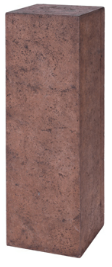 Polystone pedestal