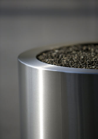 Stainless steel planter